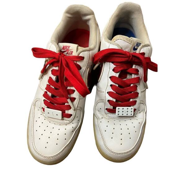 Nike Air Force One Low De Lo Milo Red Blue Sneakers Sz 7.5 main image 4